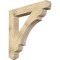 Ekena Millwork Olympic Craftsman Rough Sawn Bracket, Douglas Fir, 6"W x 42"D x 42"H BKT06X42X42OLY04RDF - alternate 1